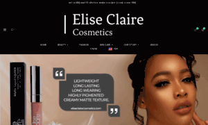 Eliseclairecosmetics.com thumbnail