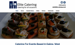 Elite-catering.co.uk thumbnail
