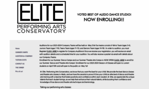 Elite-performing-arts.com thumbnail