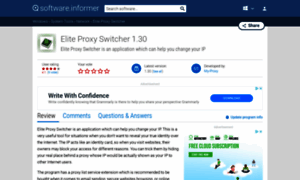 Elite-proxy-switcher.software.informer.com thumbnail