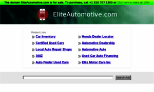 Eliteautomotive.com thumbnail