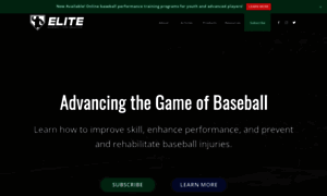 Elitebaseballperformance.com thumbnail