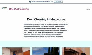 Eliteductcleaning.wordpress.com thumbnail