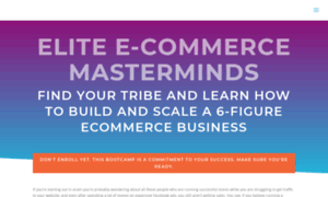 Eliteecommercemasterminds.com thumbnail