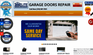 Elitegaragedoorsrepair.com thumbnail