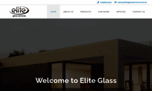 Eliteglassservices.com.au thumbnail