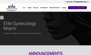 Elitegynecologymiami.com thumbnail