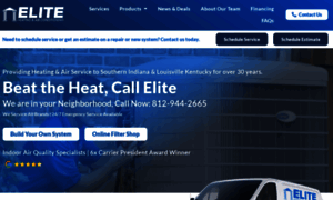 Eliteheatingandair.com thumbnail