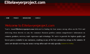 Elitelawyerproject.com thumbnail