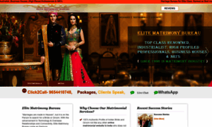 Elitematrimonybureau.in thumbnail