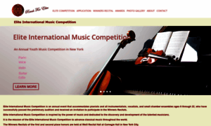 Elitemusiccompetition.org thumbnail