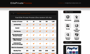Eliteprivateproxies.com thumbnail