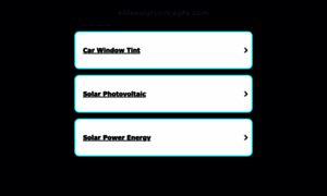 Elitesolarconcepts.com thumbnail