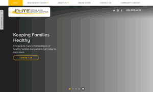 Elitespineandsport.com thumbnail