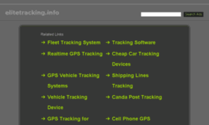 Elitetracking.info thumbnail