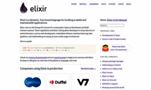 Elixir-lang.github.io thumbnail