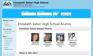 Elizabethsetonhighschool.org thumbnail