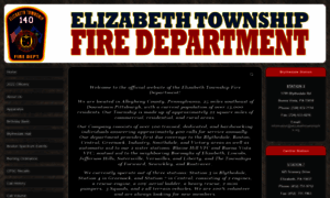 Elizabethtownshipfire.org thumbnail