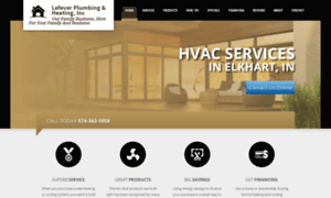 Elkharthvaccontractor.com thumbnail