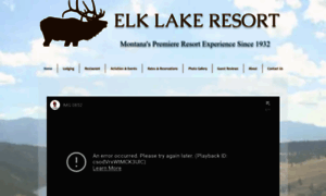 Elklakeresortmontana.com thumbnail