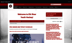 Elkriverhockey.org thumbnail