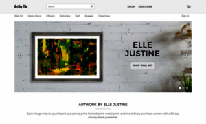 Elle-justine.artistwebsites.com thumbnail