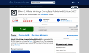 Ellen-g-white-writings-complete-publishe.software.informer.com thumbnail