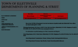 Ellettsvilleplanning.org thumbnail