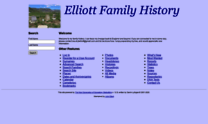 Elliottfamilyhistory.com thumbnail