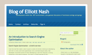 Elliottnash.com thumbnail