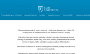 Ellis.edu thumbnail