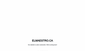 Elmaestro.ca thumbnail