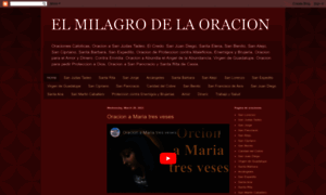 Elmilagrodelaoracion.blogspot.mx thumbnail