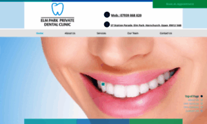 Elmparkdentalclinic.co.uk thumbnail