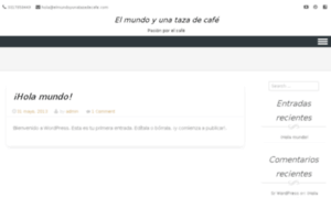 Elmundoyunatazadecafe.com thumbnail