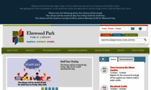 Elmwoodparklibrary.org thumbnail