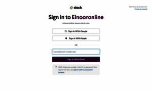 Elnooronline-team.slack.com thumbnail