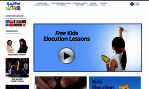 Elocutionkids.com thumbnail