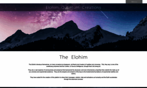 Elohimquantumcreations.com thumbnail