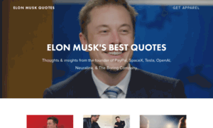 Elonmuskquotes.com thumbnail