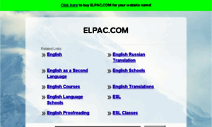 Elpac.com thumbnail