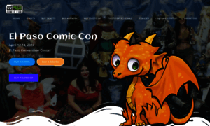 Elpasocomiccon.com thumbnail