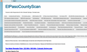 Elpasocountyscan.blogspot.com thumbnail