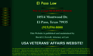 Elpasolaw.com thumbnail