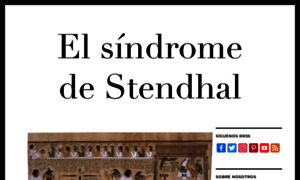 Elsindromedestendhal.com thumbnail