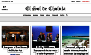 Elsoldecholula.com.mx thumbnail