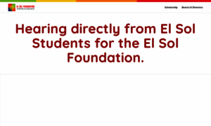 Elsolfoundation.org thumbnail