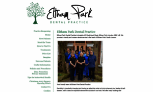 Elthamparkdental.co.uk thumbnail