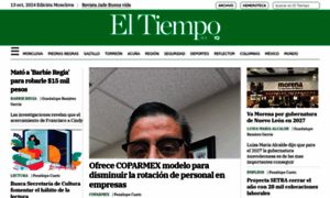 Eltiempomx.com thumbnail