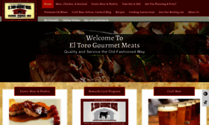 Eltorogourmetmeats.com thumbnail